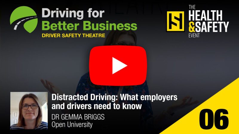 Distracted Driving - Work Related Road risk & driving for work policy