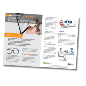 Van driver toolkit eyesight and medical conditions information for drivers & driving policies