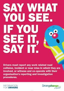 drivers poster - work related road risk