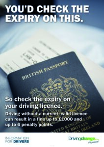 drivers poster - work related road risk