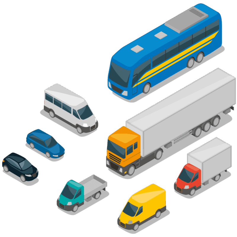 Fleet of vehicles
